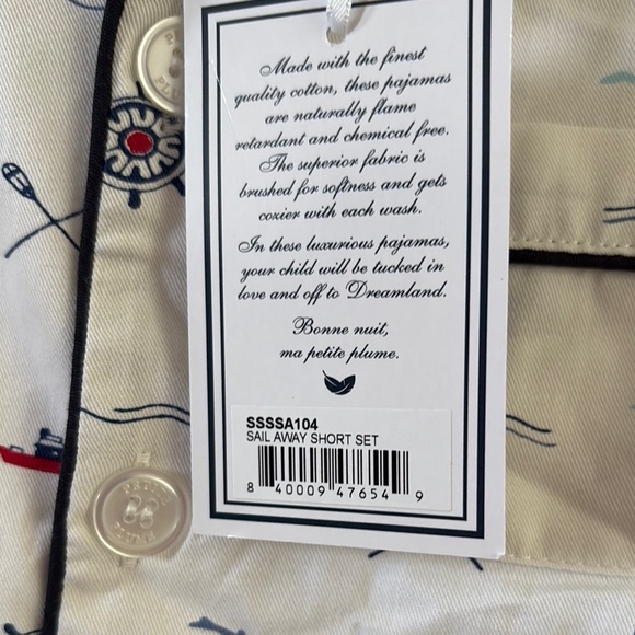 Petite Plume Sail Away PJ Set - Picture 3 of 6